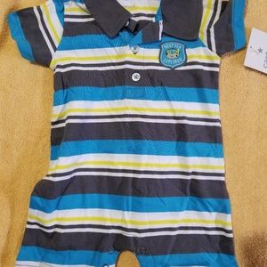 One piece knit sunsuit